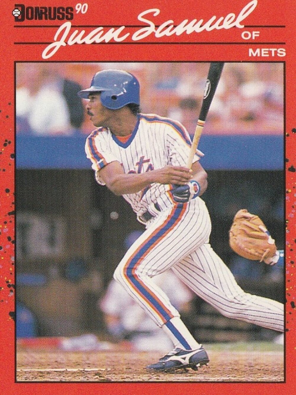 Juan Samuel - Donruss 90 Baseball Card